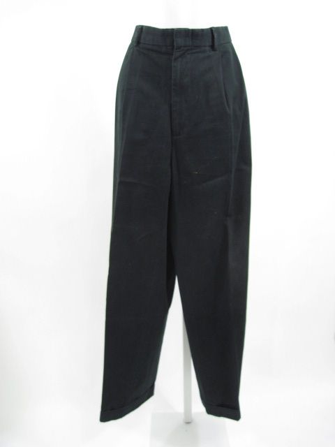 POLO RALPH LAUREN Black Cotton Pants Slacks Size 30/34  