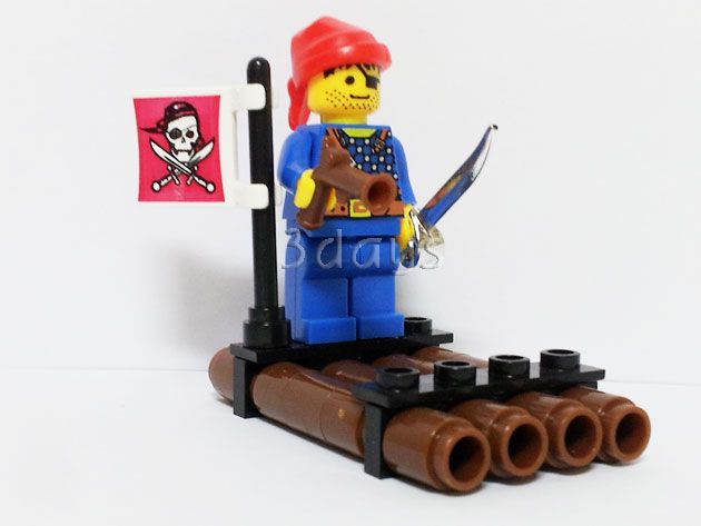 Bricks Block Building Toys Minifigures 1201 Pirates Series set 