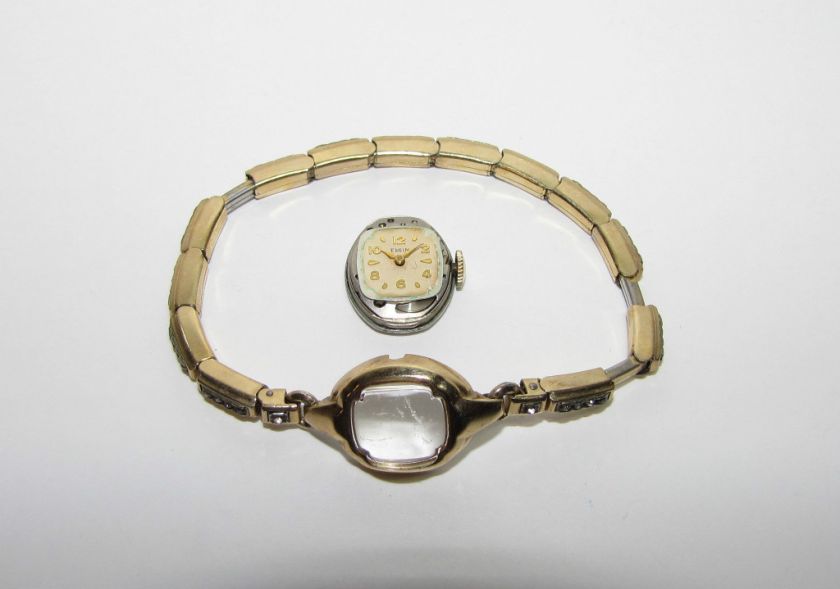 Vintage Elgin Gold Ladies Watch 19 Jewels  