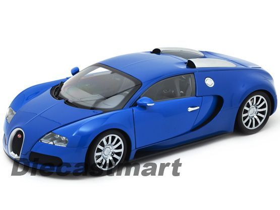 MINICHAMPS 118 2009 BUGATTI VEYRON NEW DIECAST MODEL BLUE  