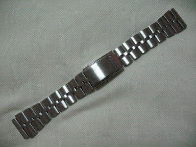   LINEAR END LUGS STAINLESS STEEL BRACELET BAND 4 BULLHEAD WATCH  