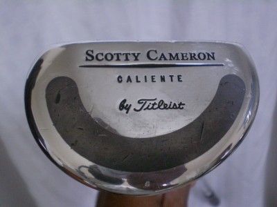 RH Titleist Scotty Cameron Caliente mallet putter Custom Polish Head 