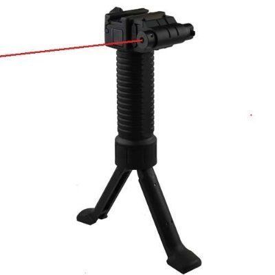   System w Side Rail + Red Laser Pressure Switch (Steel Leg Insert