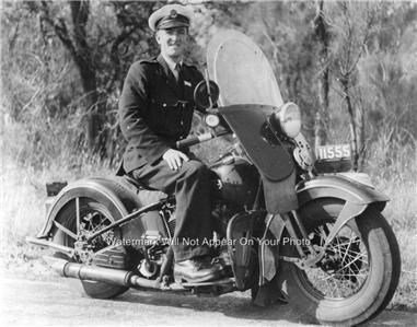 POLICE HARLEY DAVIDSON MOTORCYCLE PHOTO VEHICLE OFFICER COPS SHERIFF 