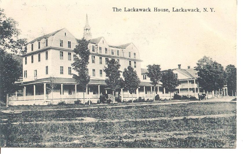   LACKAWACK , New York, THE LACKAWACK HOUSE catskill mountains  