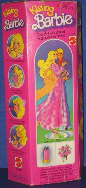 KISSING BARBIE Doll Mattel 1979 MIB Mattel  