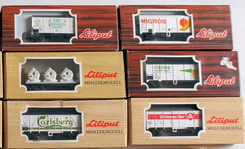 Liliput HO ***VINTAGE*** Fabulous 20 Wagons BEER Collection Absolutely 