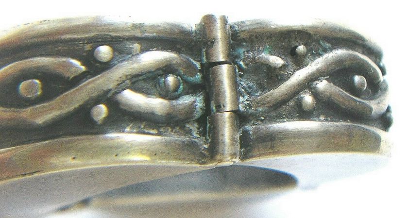 LOS CASTILLO STERLING TAXCO MEXICO LOT 2 BRACELET CLIP  