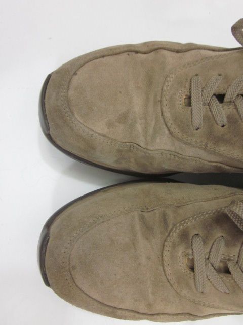 CESARE PACIOTTI 4 US Tan Suede Sneakers Shoes Sz 40 10  