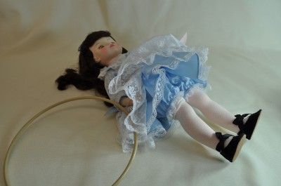 Charming Madame Alexander Renoir Girl Doll w/Hoop 13.5  