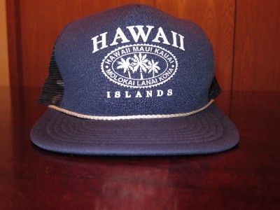   Islands Maui Fresh Hawaiian Mac Miller Style Blue Swag Snapback Hat