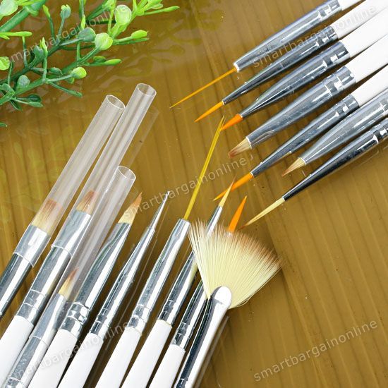   PCS NAIL ART DESIGN DOTTING DRAWING & PAINTING BRUSH TOOL SET  