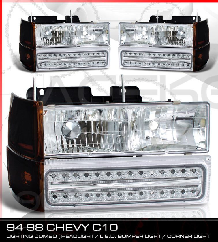 94 98 SILVERADO 1500 HEADLIGHT+LED SIGNAL LIGHT+CORNER  