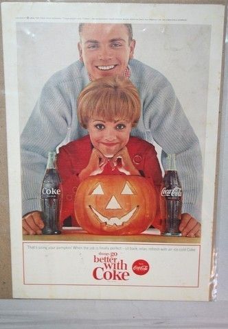 Coca Cola Vintage 1964 Coke Ad magazine advertisement  