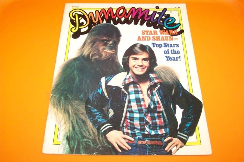 1978 #44 DYNOMITE magazine STAR WARS   SHAUN CASSIDY  