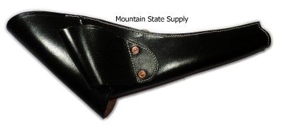 Colt 1860 Army Black Leather U.S. Civil War Pistol / Revolver Holster 