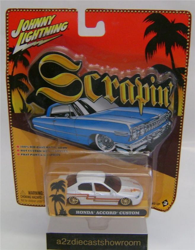 SCRAPIN  HONDA ACCORD JOHNNY LIGHTNING DIECAST 164  