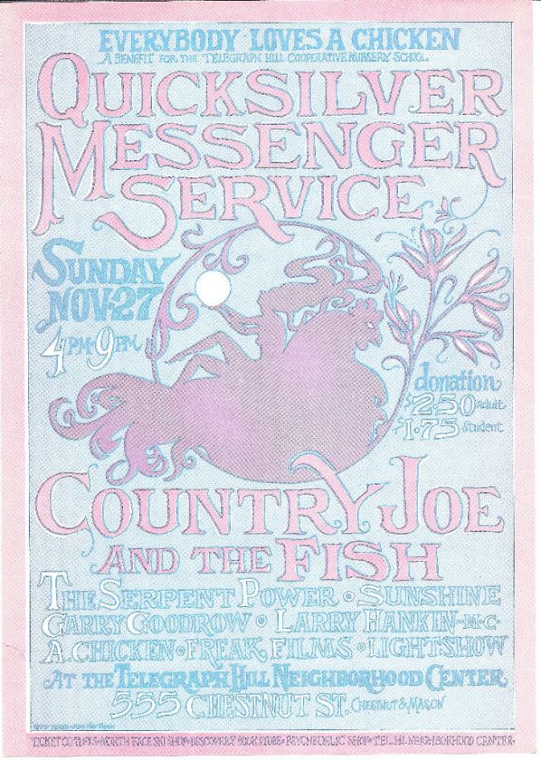 Quicksilver Messenger Service, Country Joe & the Fish original 1966 