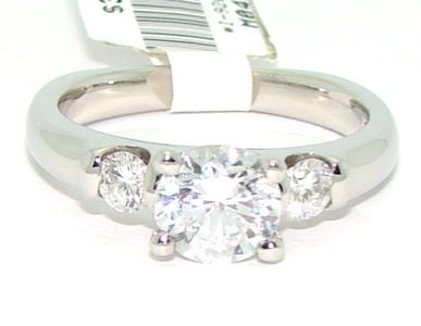 New Platinum Scott Kay .25ct Diamond G VS Engagement Ring M0430  