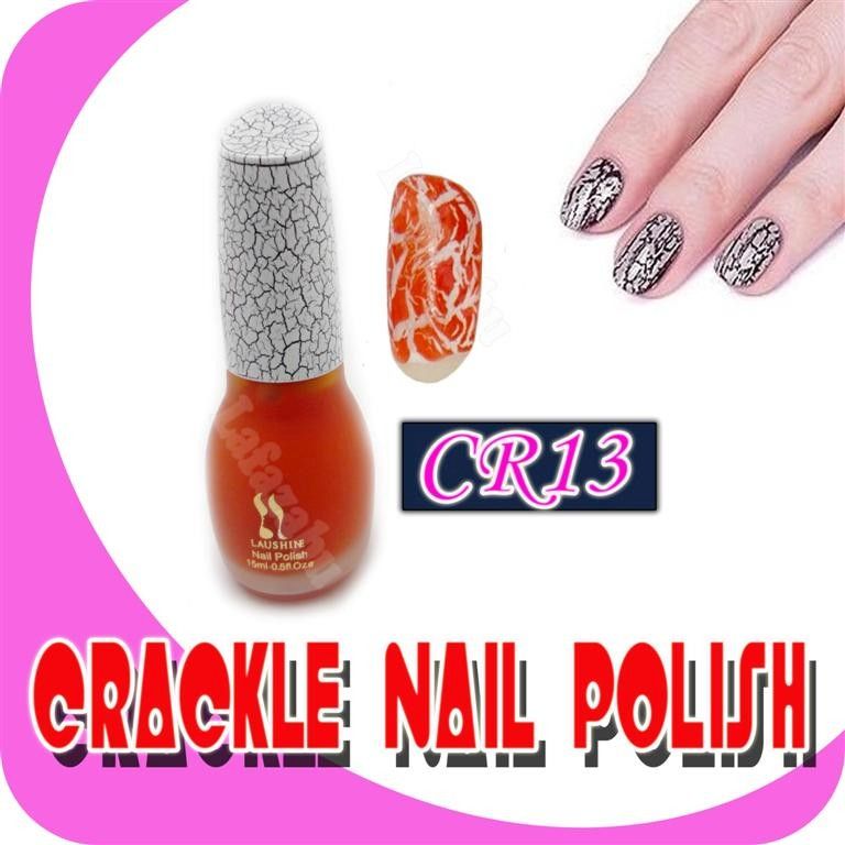 Fashion Crackle Nail Polish 18ml 20 colors for selection CR01 20 