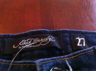 ED HARDY JEAN SKIRT   SIZE 27  