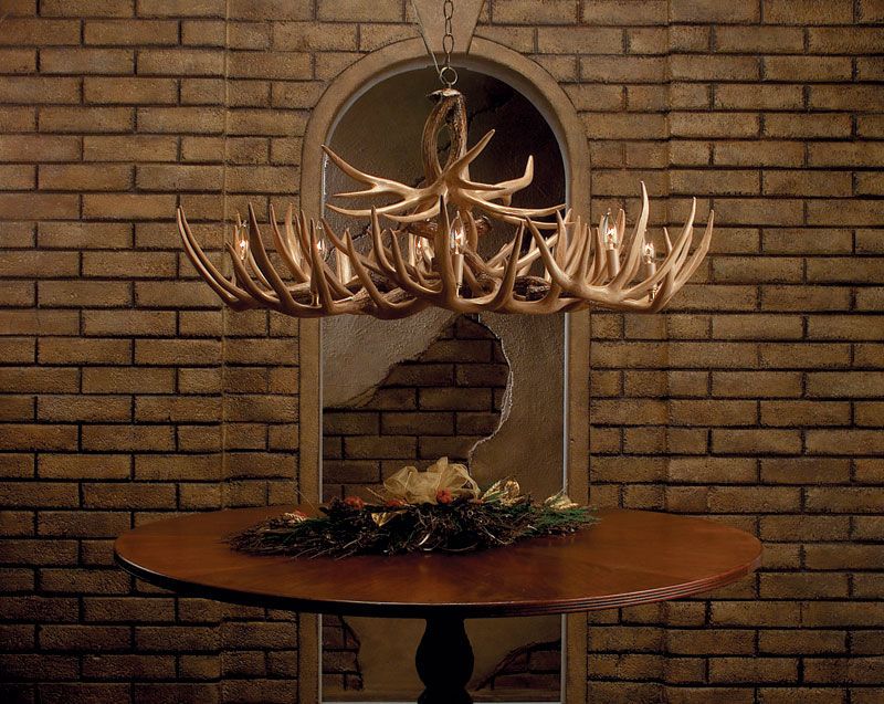 Whitetail Chandelier Deer Antler 16x42 19 Antlers SALE  