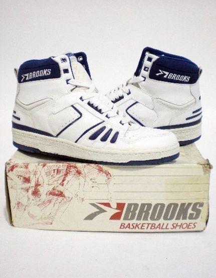   DS NIB BROOKS Leather DOMINIQUE WILKINS Basketball Shoes RARE 11.5 T