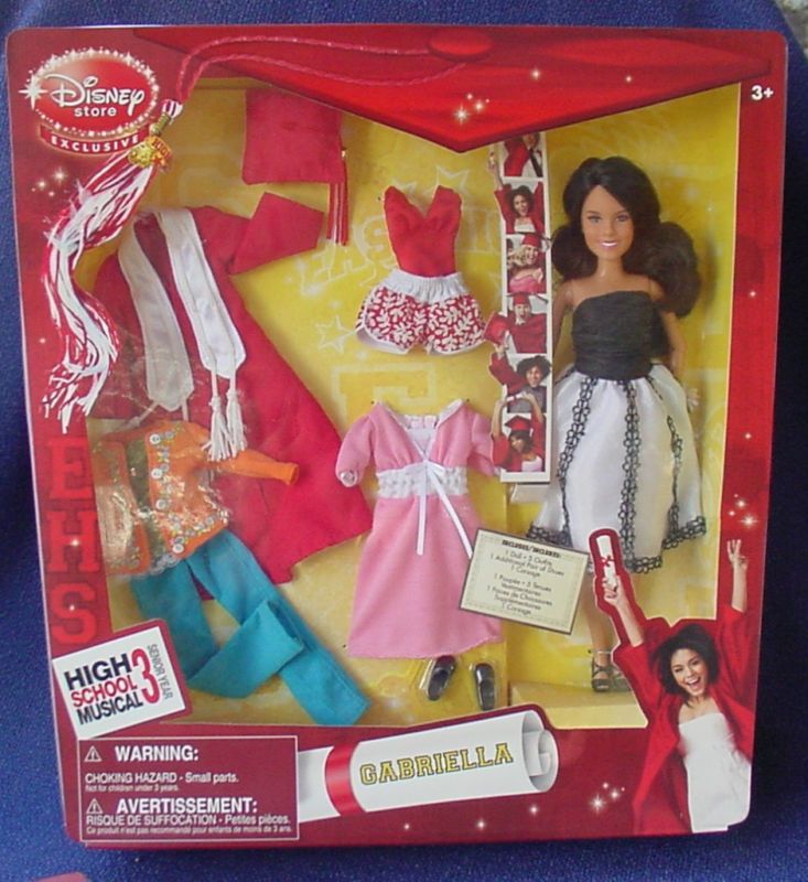 Disneys High School Musical Gabriella Senior Year Doll On Popscreen