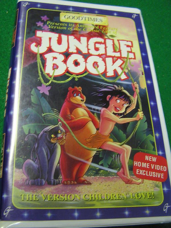 Great Kids VHS Goodtimes JUNGLE BOOK on PopScreen
