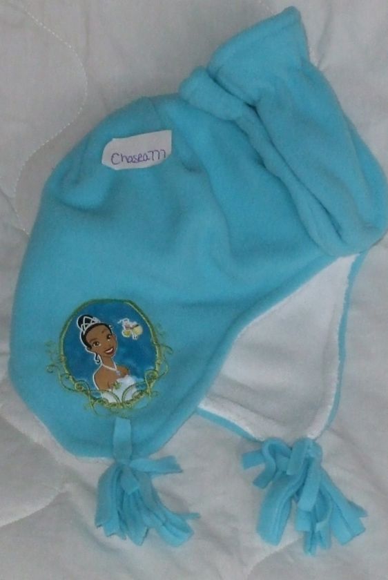   Toddler Disney Princess and the Frog Tiana Hat & Mittens Gloves  