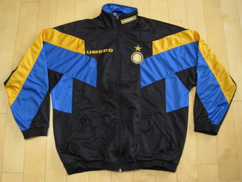 ITALY 90s vtg INTER warmup JACKET UMBRO serie a MILAN  