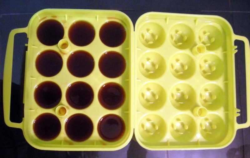 Lot of (4) New 12 Slot Jello Shot Briefcase Mold Maker  