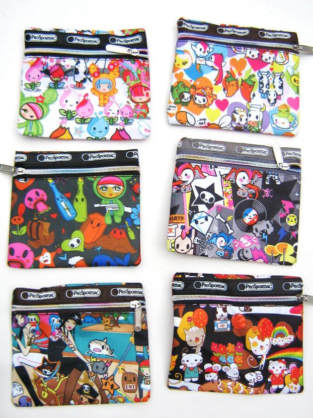 Cartoon Zipped Coin Purse, Wallet, Pouch, Make up Bag  