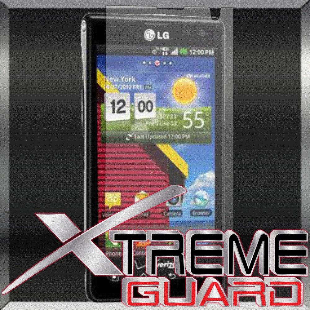   Clear LCD Screen Protector Shield Cover Skin For LG Lucid VS840  