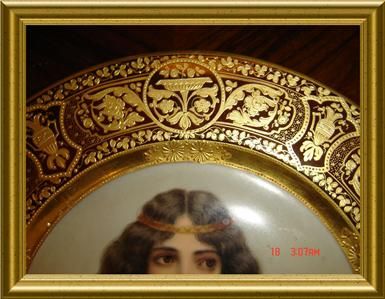 ANTIQUE *MUSEUM QUALITY PIECE*, PORTRAIT OF RUTH ,SIGNED BY THE ARTIST 