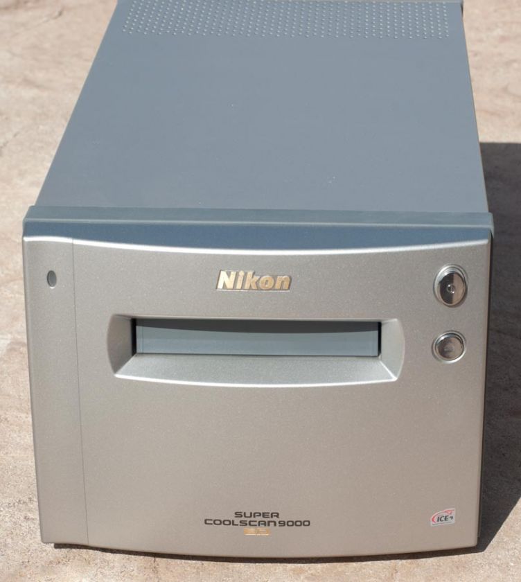 Nikon Super Coolscan 9000 ED Film Scanner w/ NEW FH 869G Glass Holder 