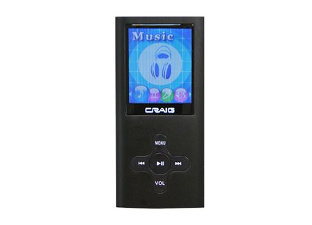 CRAIG  PLAYER VIDEO FM RADIO 4 GB MP 1.8 COLOR F/S 731398406166 