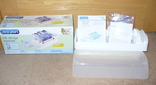 THE FIRST YEARS MILK STORAGE ORGANIZER*NEW IN BOX*  