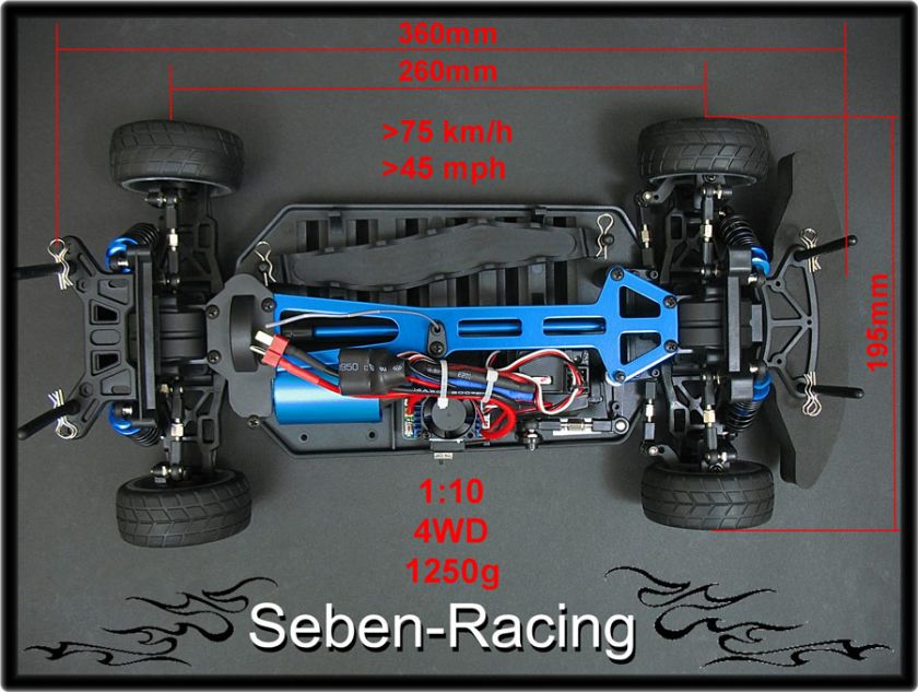 4GHz Brushless HR2 XK23 Chevrolet Camaro 2010 110  