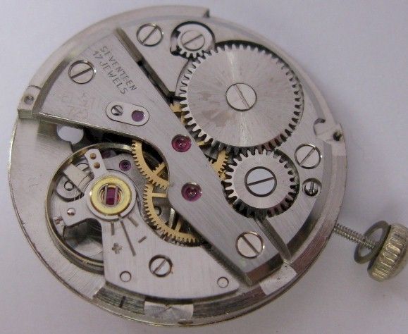 used Jeambrun 23 ELGIN 720 17j. watch movement for part  