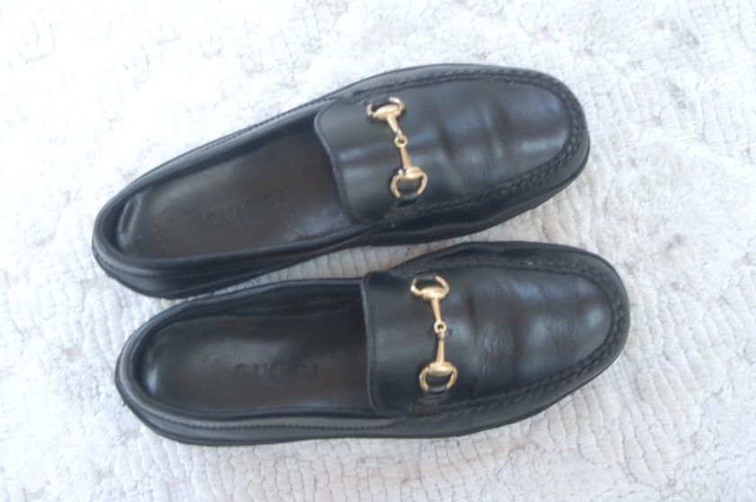 GUCCI HORSEBIT WOMENS CLASSIC DRIVING LOAFERS SHOES SIZE 5 M  