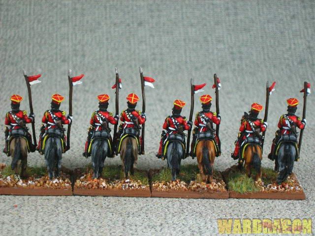 15mm Napoleonic WDS painted French Gd Lancer r90  