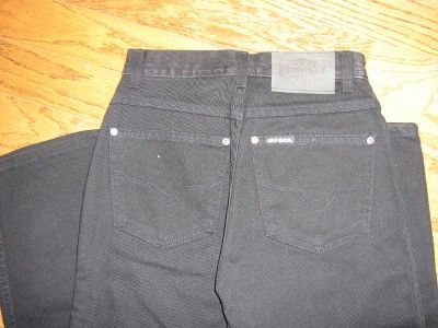 BLACK HARLEY JEANS SZ 2 LONG BOOT CUT NEW w/o TAGS  