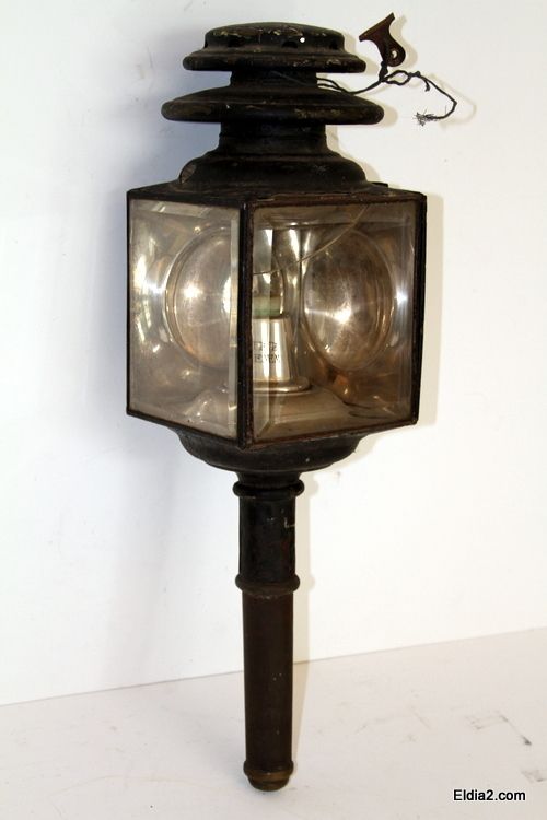 Antique Carriage lantern marked B.Veth Arnhew  