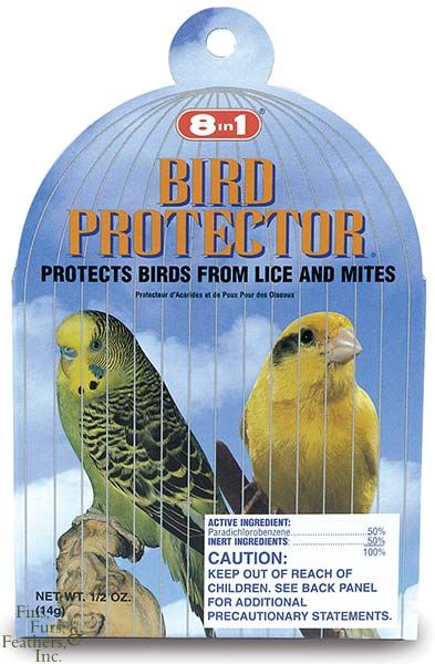 in 1 Premium Bird Protector from Lice & Mites for Sm  
