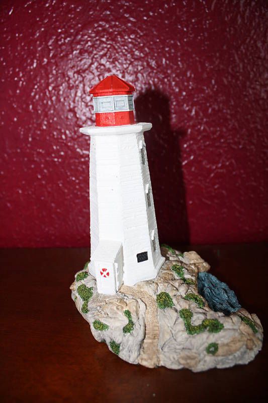 Harbour Lights Peggys Cove NS Canada Rare READ  