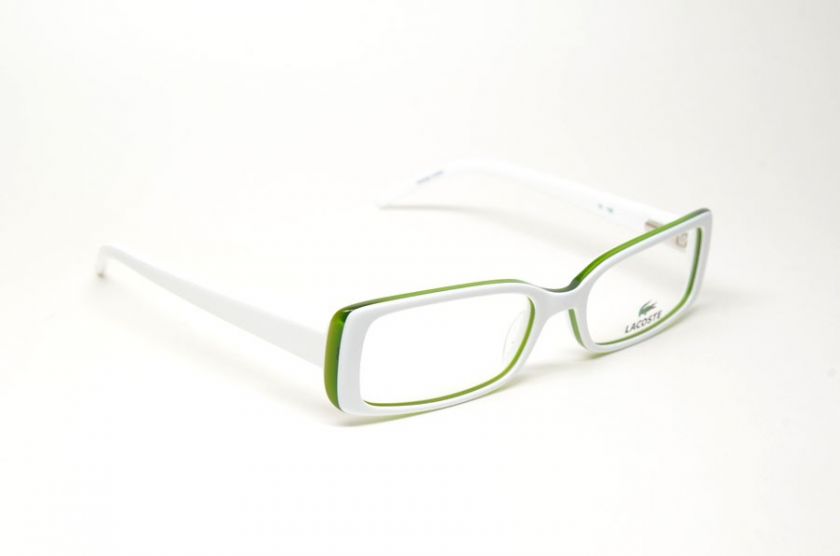 LACOSTE L 2612 105 WHITE/GREEN 52 L2612 Rx GLASSES  