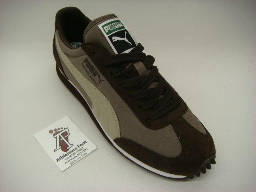 PUMA WHIRLWIND CLASSIC SNEAKER RUNNING NEW SUPREME CHOCOLATE BROWN 