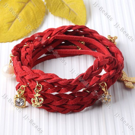    Element Fashion Hemp Rope Braided Kintted Bracelet Wristband Cuff