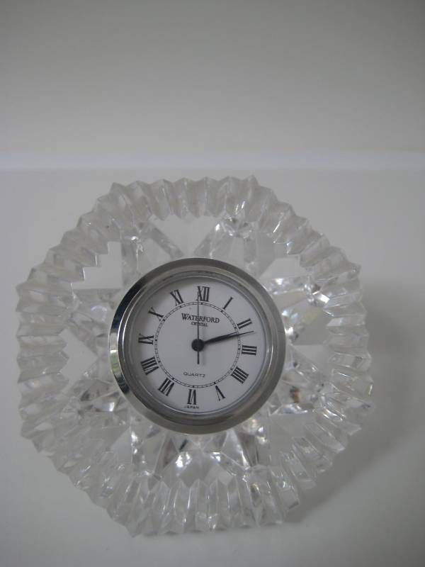 Waterford Crystal Clock  